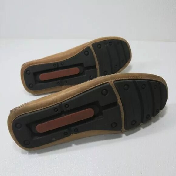 Clarks England Oil Tanned Leather Moccasin Loafers Men\'s Footwear Shoes Sz 8.5 M main image 4